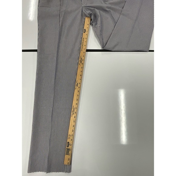 NWT Mens Jose A Bank Winsor Size 38 Length not Hemmed Seersuckers Pants Slacks - Picture 11 of 11